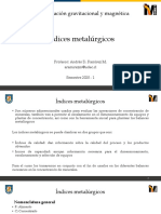 Indices Metalurgicos PDF