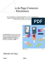 Métodos de Pago Comercio Electrónico