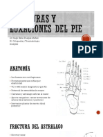 Fracturas y Luxaciones Del Pie PDF