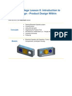 Onshape College 6-1 Lesson Plan (Individual)