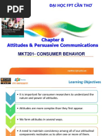 Chapter 8-Attitudes and Persuasive Communications