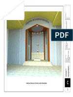 Rencana Desain Altar Greja HKBP Paranginan