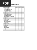 Dfl-1: KWH Meter Detail: SR No Department KWH Meter DB QTY Total