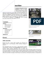 Pick-And-Place Machine: SMT (Surface Mount Technology) Component Placement Systems