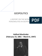 Geopolitics: A Report On The Notable Personalities in Geopolitics