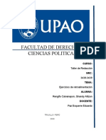 Ejercicios de Retroalimentación de Contenidos Trabajados Hasta La Semana Siete