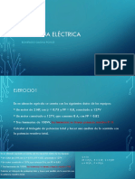 Potencia Eléctrica EJERCICIOS