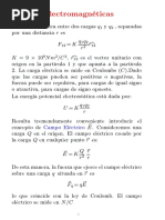 Fuerzas Electricas y Magneticas