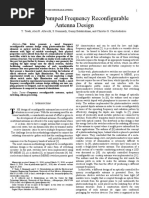 Optically Pumped Frequency Reconfigurable Antenna Design: Abstract-This Letter Presents A Novel Frequency