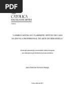 A Embocadura No Clarinete - Dissertação PDF