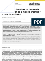 Dominguez Et Al 2009 - El Papel de Las Lombrices de Tierra