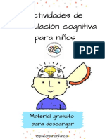 Estimulación Cognitiva para Niños PDF