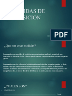 Medidas de Posicion