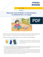 s8 Inicial 2 Espacios Que Facilitan El Movimiento La Exploracion y El Juego PDF