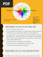 Emotions Profile Index