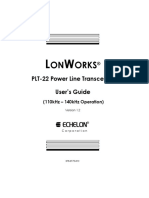 ON Orks: PLT-22 Power Line Transceiver User's Guide