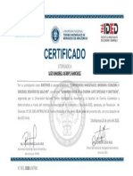 Certificado de LUZ MARIBEL QUISPE SANCHEZ - Archivo