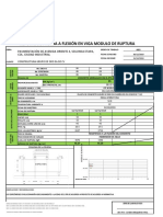 Reporte de Prueba A Flexión en Viga Modulo de Ruptura