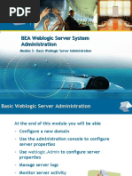 Module 3 - Basic Weblogic Administration