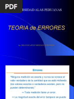 Topografia - Teoria de Errores