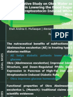 A-Quantitative-Study-on-Okra-Water-as-Treatment in Lowering The Blood Sugar of Strep-Induced White Mice