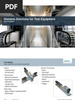 Siemens Solutions For Test Equipment: Ulrich Weinhart