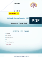 Intro To IT-II: Lecture - 1