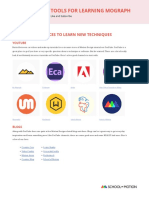 Tools For Learning Mograph: Our Favorite Places To Learn New Techniques