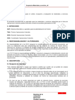 Aceptacion Materiales y Servicios - v0