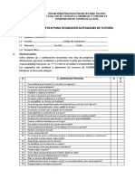 FICHA Diagnostico de Tutoria