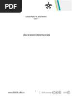 ANEXO No. 5 - LINEA DE SERVICIO OPERACION EN SEDE