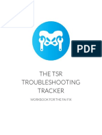 The TSR Troubleshooting Tracker: Workbook For The Fai Fix