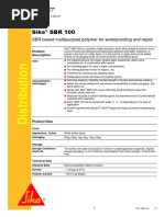 Sika SBR 100: SBR Based Multipurpose Polymer For Waterproofing and Repair