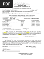 Permit To Study Format