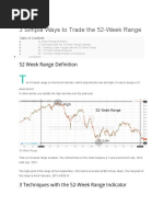 3 Simple Ways To Trade The 52