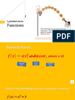 Graphs For Quadratic Functions