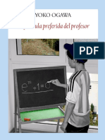 La Formula Preferida Del Profesor