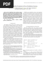 Inverse Reliability Evaluation in Power Distribution Systems