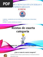 Rentas de Cuarta Categoría 1