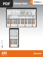 Keyboard Layout: Expansion Pack For Ezdrummer®