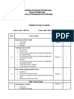 Department of Mechanical Engineering School of Engineering University of Management and Technology