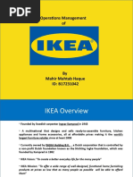 Operations Management of IKEA