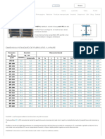 Profil IPE: Dimensiuni Standard de Fabricatie / Livrare