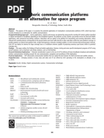 Stratospheric Communication Platforms As An Alternative For Space Program PDF