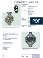 High-Performance Butterfly Valve HP 114-E High-Performance Butterfly Valve HP 114-E High-Performance Butterfly Valve HP 114-E