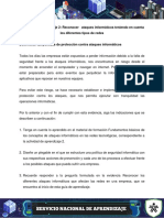 Evidencia Plegable Determinar Politicas de Proteccion Contra Ataques