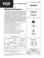 Iso Serial Link Interface: Semiconductor Technical Data