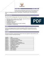 Course Title: Microsoft Excel (Version: 2010) Duration: 2 Days