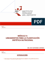 Módulo 4 - Lineamientos para La Planificación Dietética Nutricional PDF