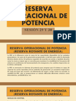 Reserva Operacional de Potencia